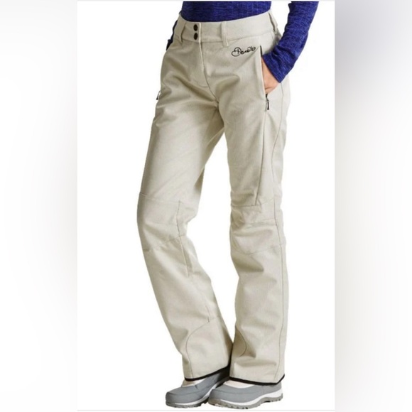 DARE2B WOMENS REMARK WATERPROOF BREATHABLE SKI PANTS SALOPETTES Black Size XL/12 - Picture 12 of 12